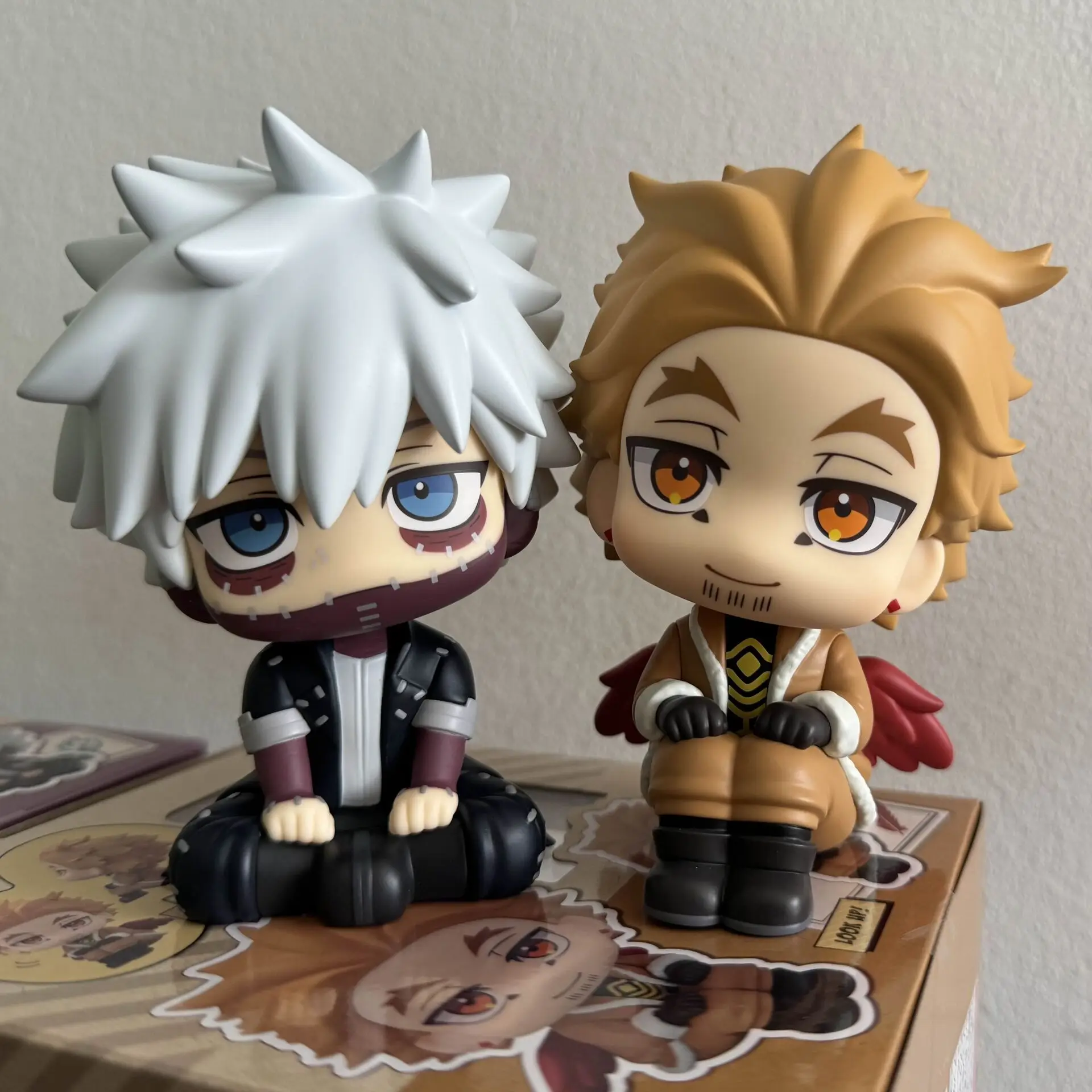 Neue 10cm Boku no Hero Academia Anime-Figur Tomura Shigaraki Dabi Actionfigur Look-up-Figur PVC-Sammelmodell Puppe Spielzeug