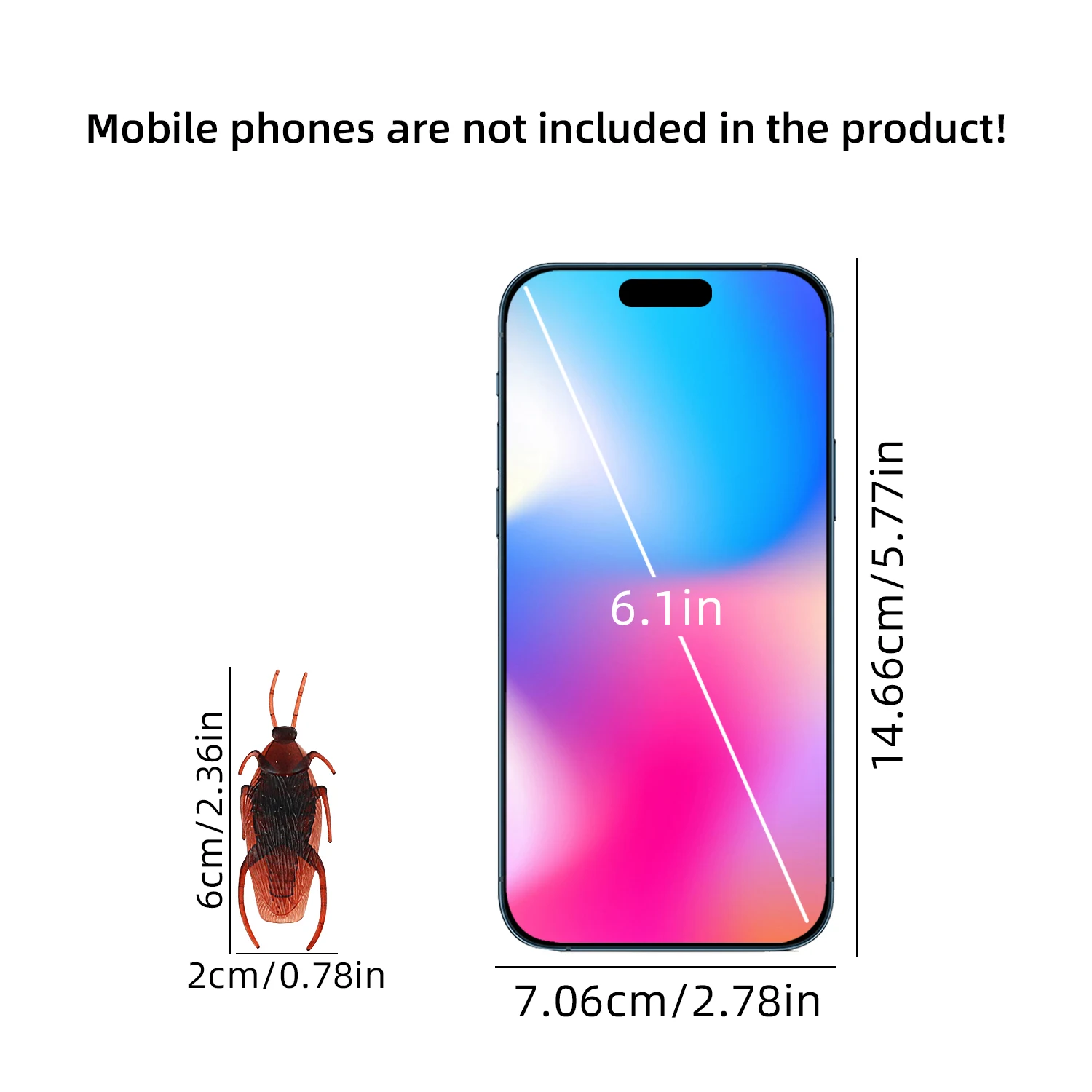 Trick props startle people, prank insects, realistic cockroaches, funny toys, and funny things