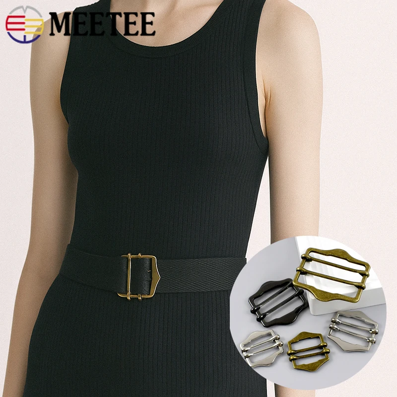 

10/20Pcs 20-40mm Metal Men Belt Buckles Coat Windbreaker Double Pin Buckle Pants Jeans Belts Replace Clasp Hardware Accessories