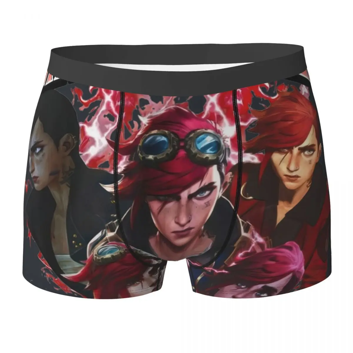 

Arcane League Of Legends, игровой персонаж, постер, нижнее белье, мужские трусы, удобные боксеры, популярные шорты, трусы, большие размеры 2XL