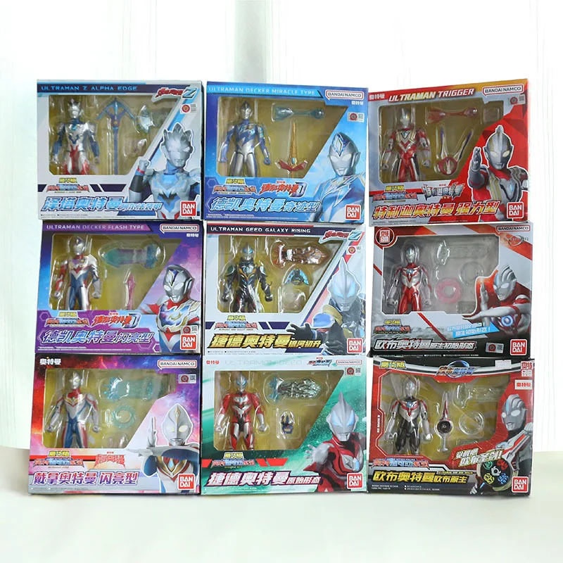 

Deluxe Ultra - Articulated Ultraman Taiga Tri - Strium Form Toy 21914