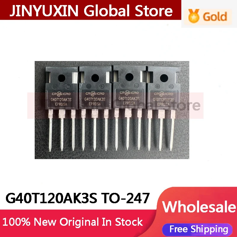 5-20Pcs G40T120AK3S 40A 1200V IGBT TO-247 IC for welding machine in Stock Wholesale
