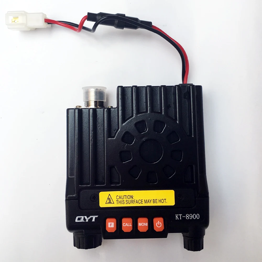 QYT KT-8900 Mini Car Walkie Talkie Mobile Long Range Vehicle Radio Station 200 Channel 25W High Power VHF136-174/UHF 400-480MHz