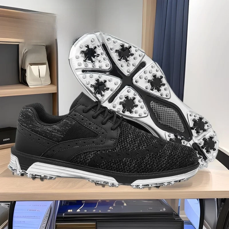 

Mens And Womens Lightweight Comfortable Outdoor Casual Golf oes Anti-Slip Wear-Resistant Training Sports oes Rubber Sole