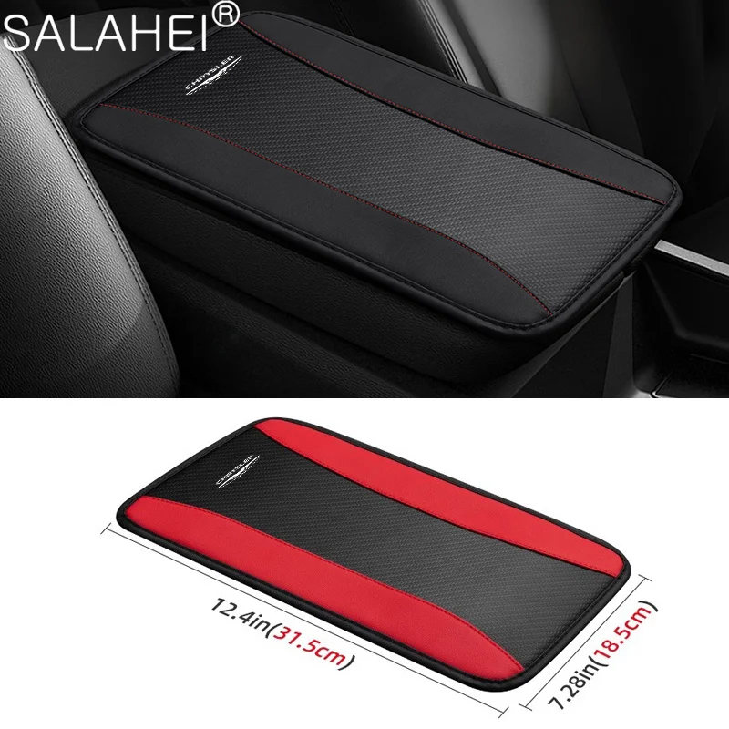 Car Central Armrest Pad Console Arm Rest Protection Cushion Cover Auto Doods For Chrysler 300c Pacifica 200 Sebring PT Cruiser