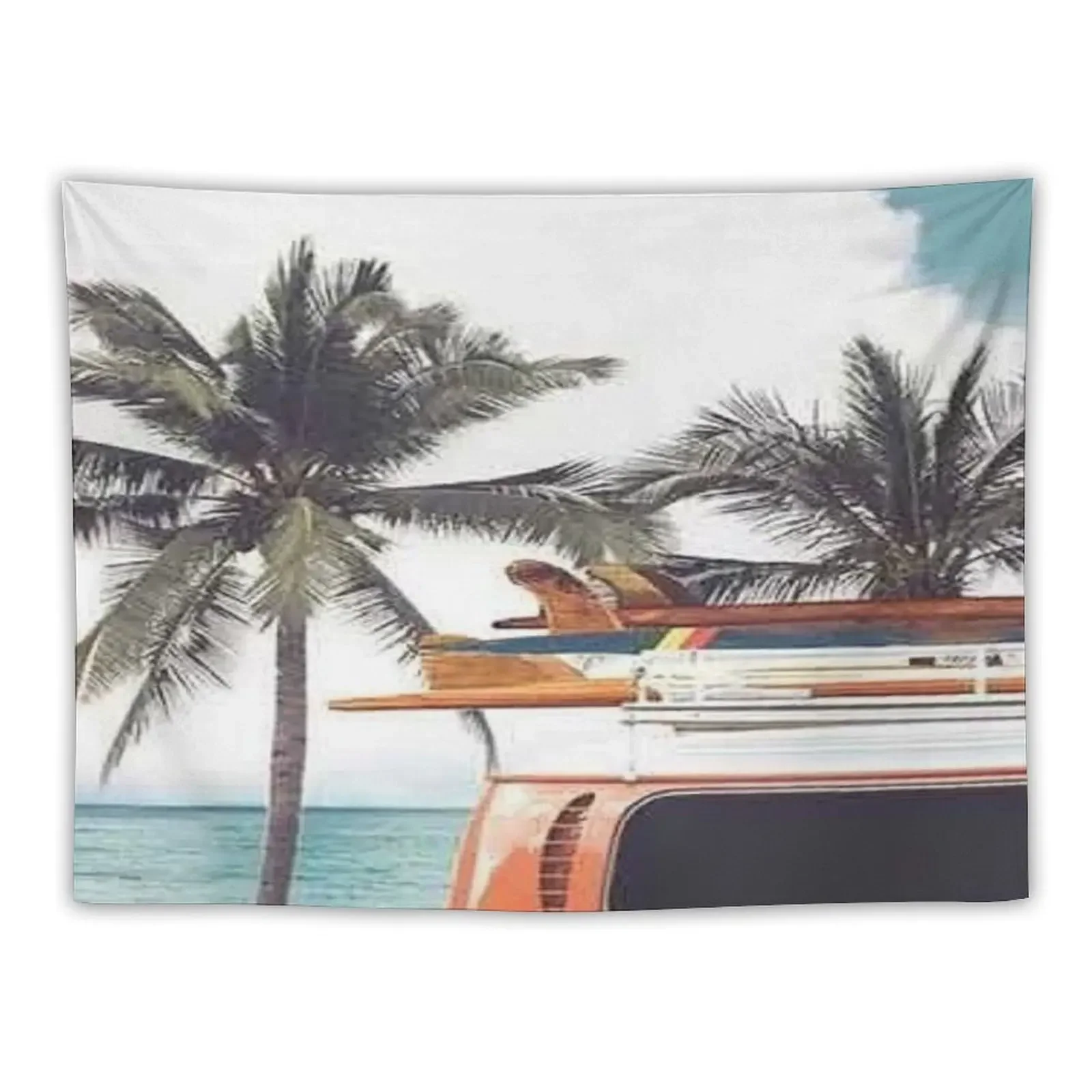

beach vibes Tapestry Decorative Wall Wall Decoration Tapestry