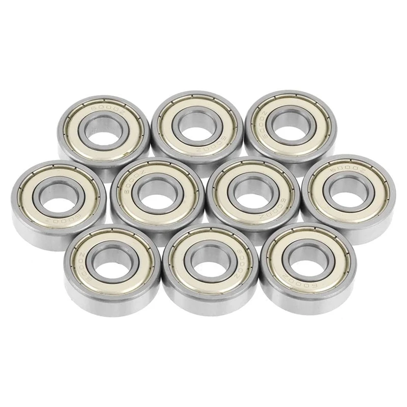 SEWS-6000Zz Bearing Wheel Double-Sided Metal Sealed Ball Bearing Steel For Industrial Machine Tool Motor Bearings 10Pcs