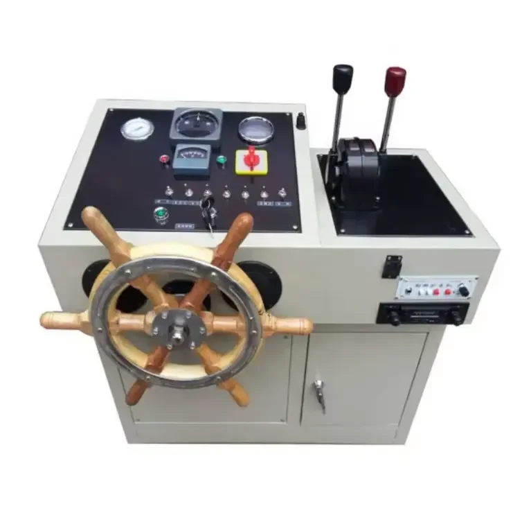 SINO 16-500KNm Swing Cylinder Hydraulic Steering Gear Marine Rudder Control System Console With CE Certificate