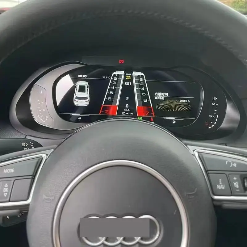 LCD Digital Cluster Für Audi A4L A4 A5 Q5 SQ5 S4 RS4 S5 RS5 2008-2018 Dashboard Kristall Panel virtuelle Cockpit Tachometer