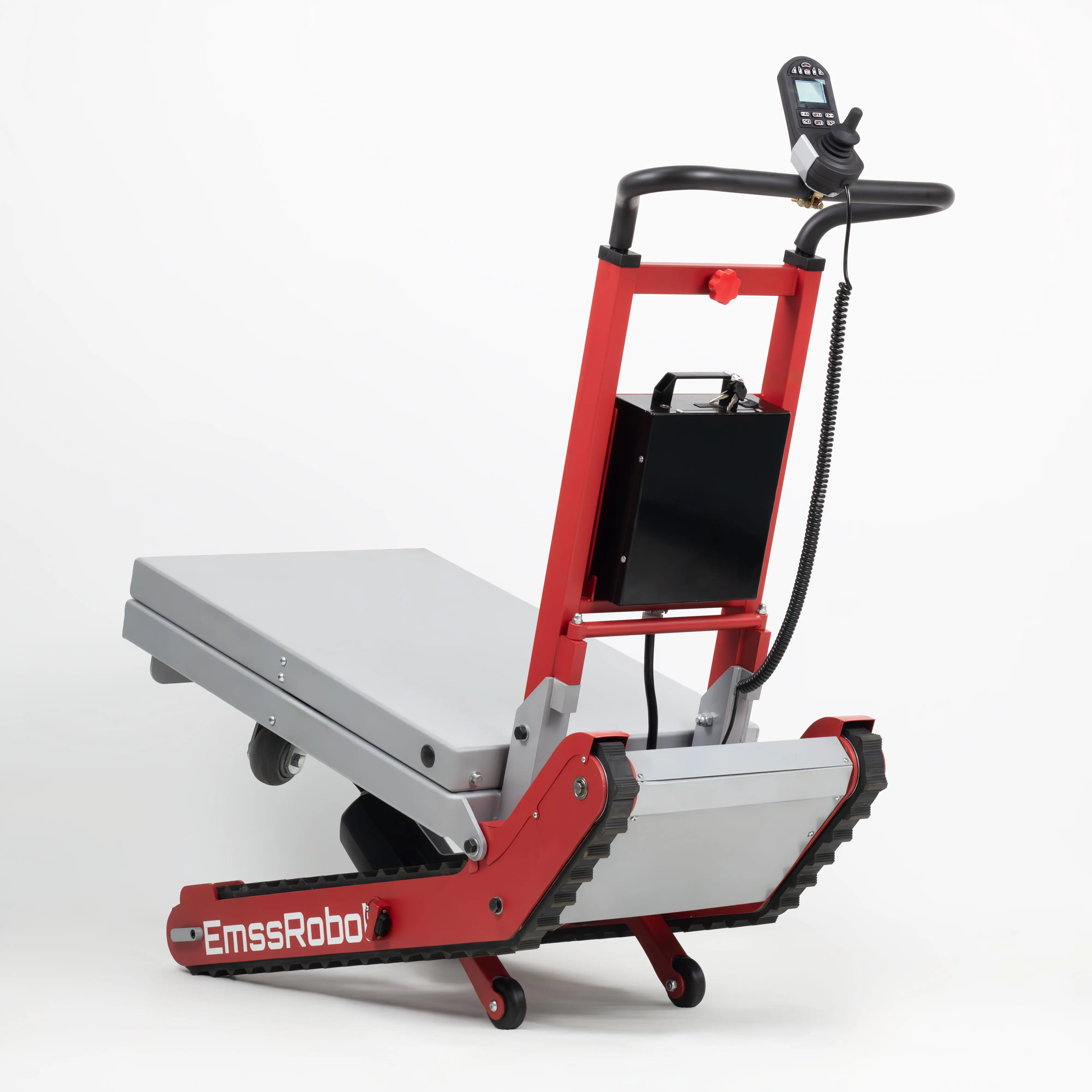 EmssRobot-Alien Lifter 420KG Capacity Heavy Duty Foldable Automatic Stair Climbing Hand Truck OEM CE Certified Aluminum Alloy