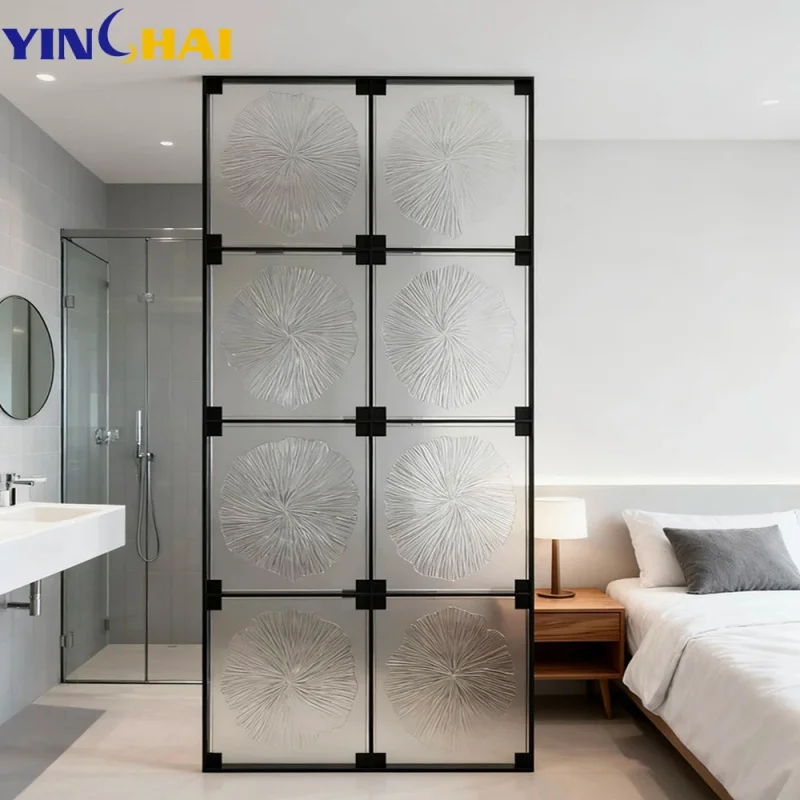 custom.Stainless Steel Screens Room Dividers Acrylic Glass Wall Panel Partition Decor Restaurant Layout Design