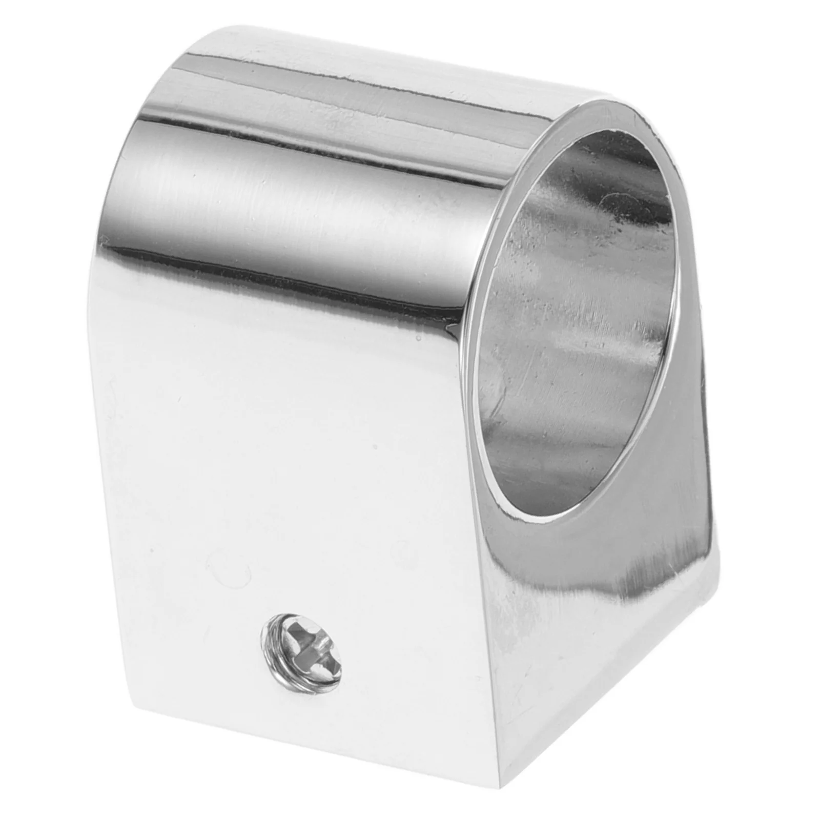 Kitchen Hanging Rod Base Holder for Closet Flange Socket Brackets Wardrobe Batteries