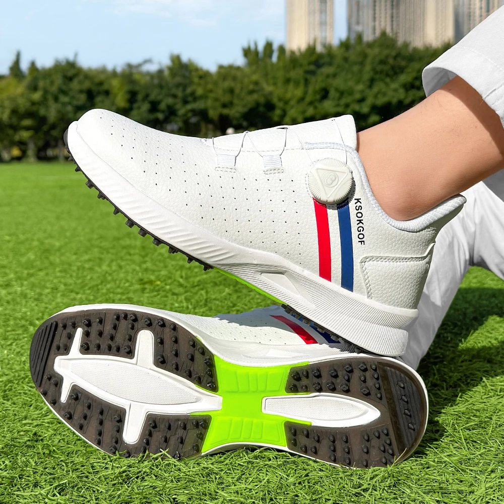 Golf Shoes waterproof Golfer Sport shoes Man Ankle supplies Golfing Shoes Non Slip Comfortable Walking Golf Sneaker