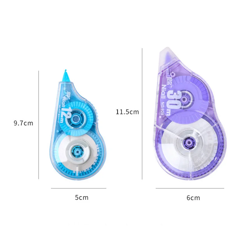 Imagem -06 - Rolo Grande Capacidade Correta Fita de Correção de Cinto Corretiva Papelaria Papelaria Estudante Escritório Escola Artigos de Papelaria Suprimentos 150m
