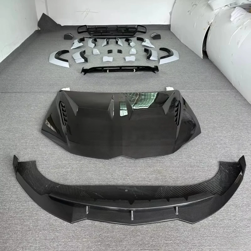 Upgraded 1016 Style Dry Carbon Fiber Small Surround Body Kit for  URUS S, Easy to Install and Perfectly Compatible