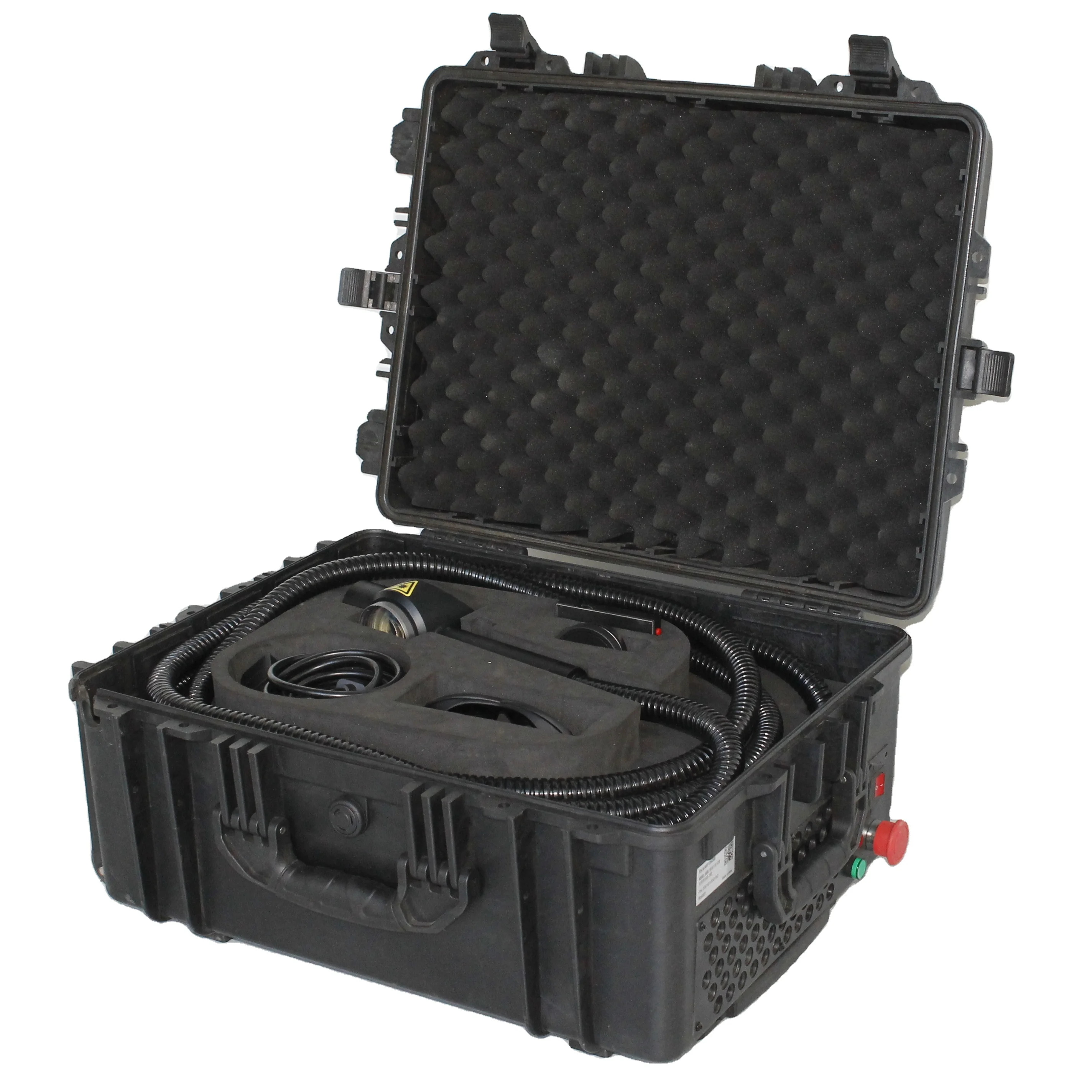 Suitcase Type Handheld Portable Rust Oxid Layer Mold Removal Laser Rust Removal 200W 300W JPT Pulse Laser Cleaning Machine