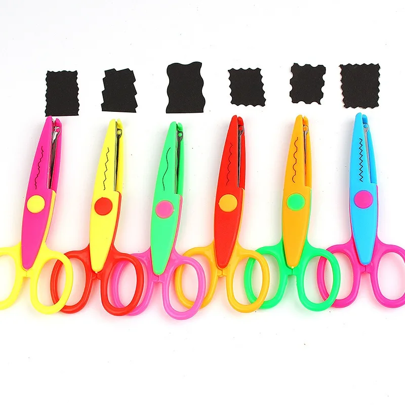 tesoura-de-renda-6-pecas-mistas-para-estudantes-ferramenta-de-seguranca-confortavel-e-portatil-para-decoracao-de-Albuns-diy-corte-de-papel-artesanato-uso-escolar-e-domestico
