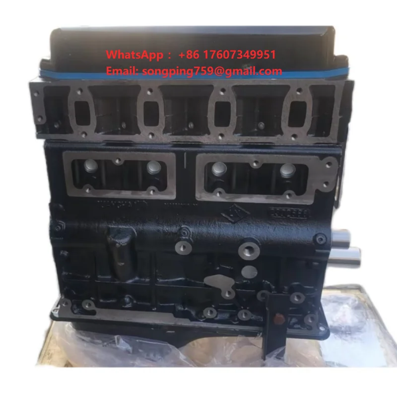 QC480 Long Block Engine Assembly Complete Cylinder Block & Cylinder Head Assembly Quanchai QC480 Diesel Motor For Light Truck