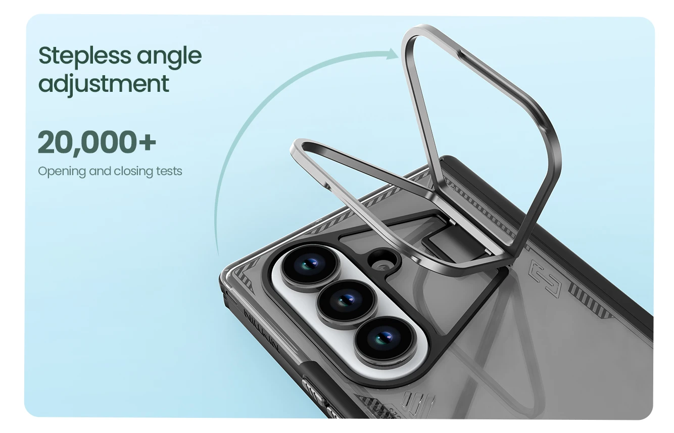 

Чехол Nillkin для Samsung Galaxy Z Fold 7 5G Iceblade, опора, складной объектив, защита камеры с подставкой, задняя крышка, чехол для телефона