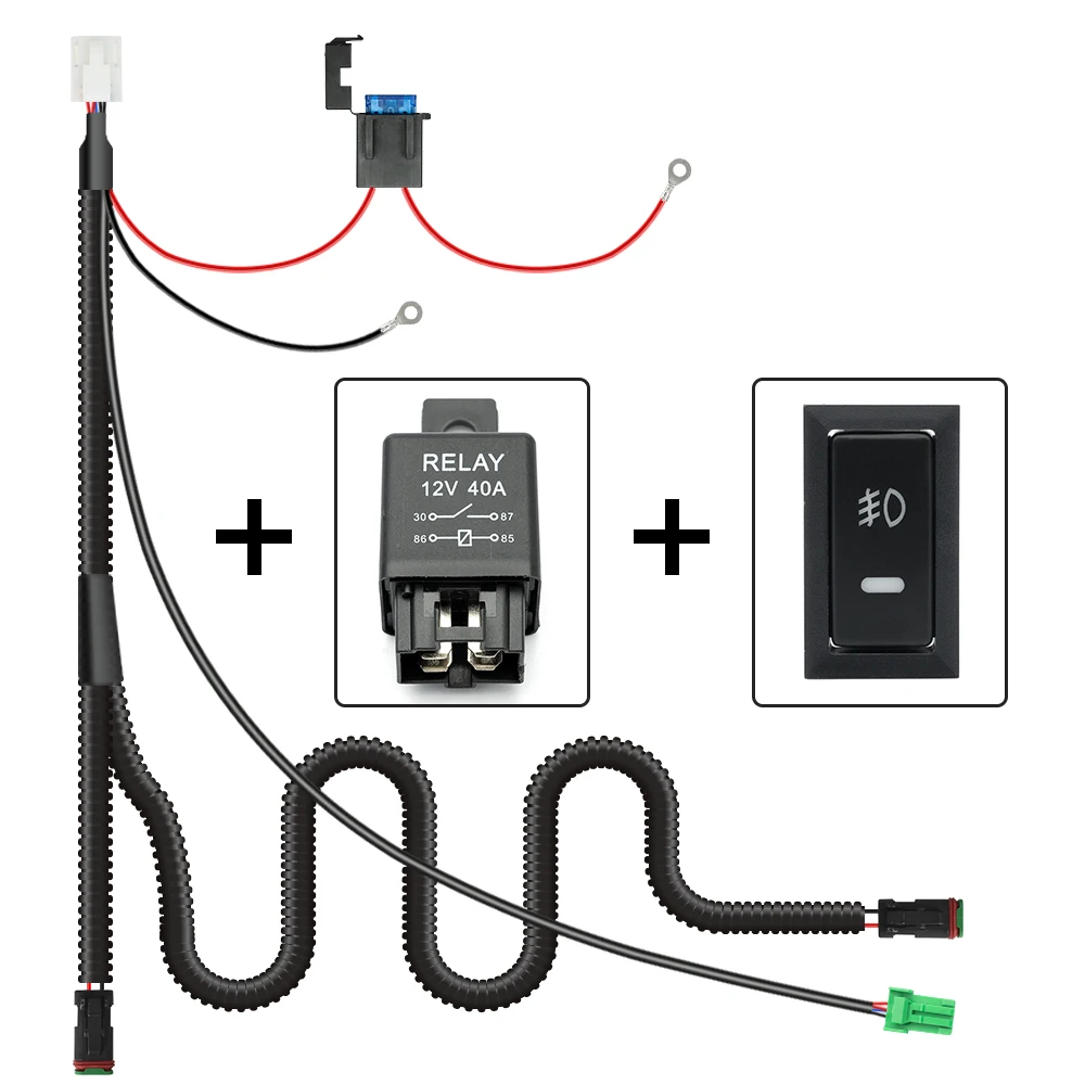 Deutsch DT DTP On/Off Switch Wiring Harness Fuse Relay Kits For Toyota Truck Tercel T100 Supra  Van MR2 Starlet Lexus ES LX RX