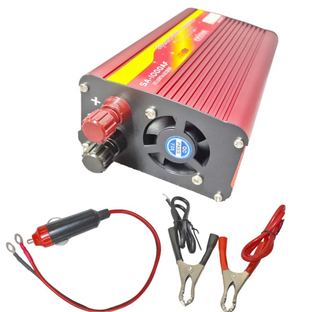 2026 New Tool EU 12V to 220V Car Power Inverter 1000W, AC 220V on-Board Inverter Transformer for Vehicle Boat Power Inverter
