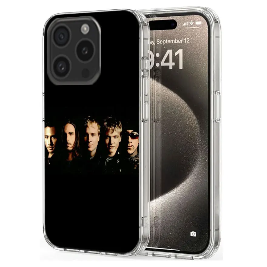 B-Backstreet Boys BSB Soft Clear Phone Case For Apple iPhone 12 13 Mini 11 14 15 16 Pro Max Cover XS MAX XR Soft