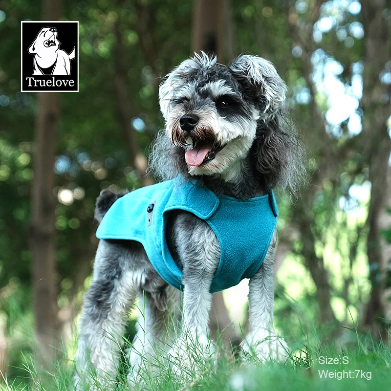 Truelove Hygienic Warmth Anti-Bacterial and Adjustable Pet Jacket Nylon Warm Dog Vest Pet Clothes Manufacturer Fleece TLG2522