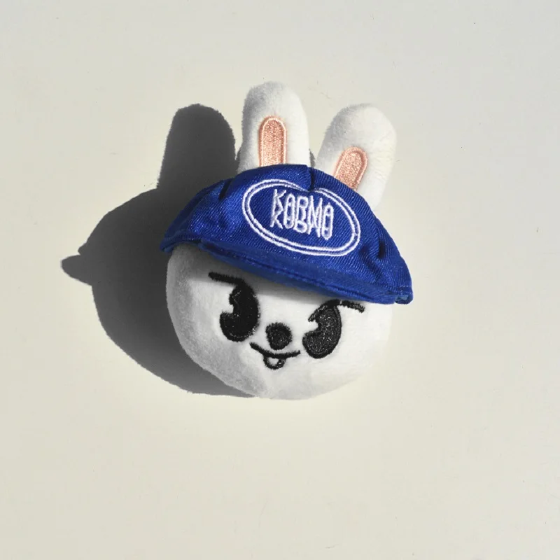 SKzoo llavero de felpa Kpop Animal de peluche de dibujos animados KARMA Fang Can Li Minhao Li Longfu Felix sombrero de juguete de peluche regalo para niños