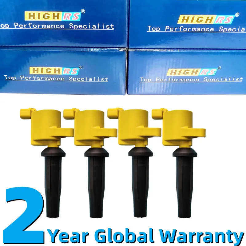 Zestaw cewek zapłonowych pasuje do Ford Focus Escape Transit Connect Mercury Mariner Mazda Tribute 2.0L 2.3 L4 FD505 DG541 4M5Z12029BC DG507 — zdjęcie 4