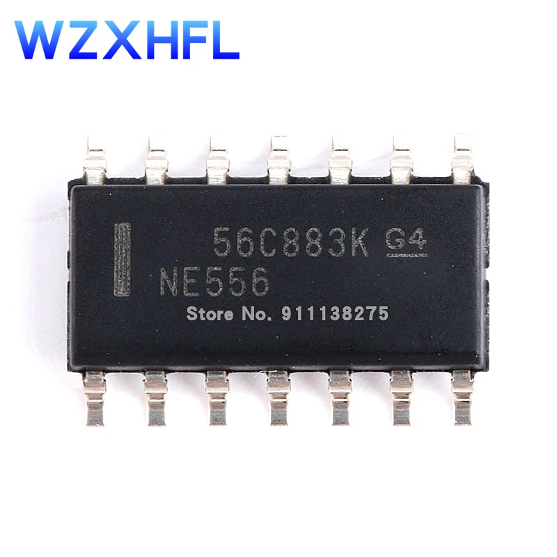 10Pcs New NE556 SOP14 NE556D SOP-14 NE556DR SOP NE556DT SOIC14 556 SOIC-14 SMD