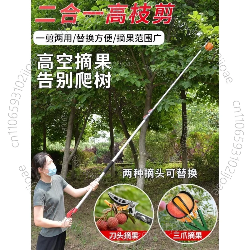 Fruit Picker Garden Fruits Picking Collector Tools Professional Gardening Fruit Pick Up Device Portable Farming Supplies