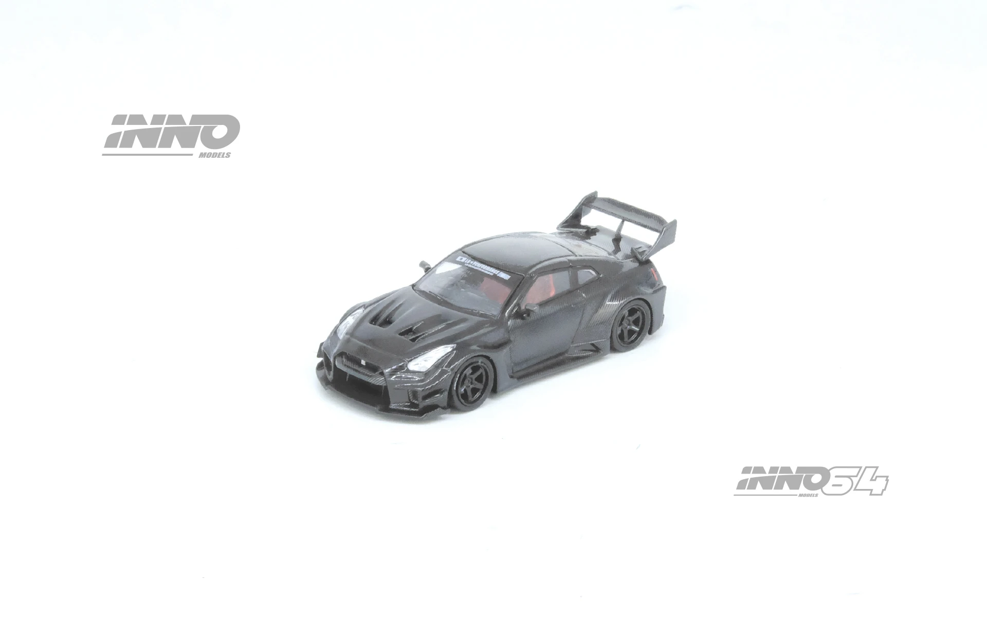 INNO64 models  1:64 NISSAN GT-R (R35)LBWK SUPER SILHOUETTE 35GTRR IN64-LBWKR35-FC diecast alloy car model