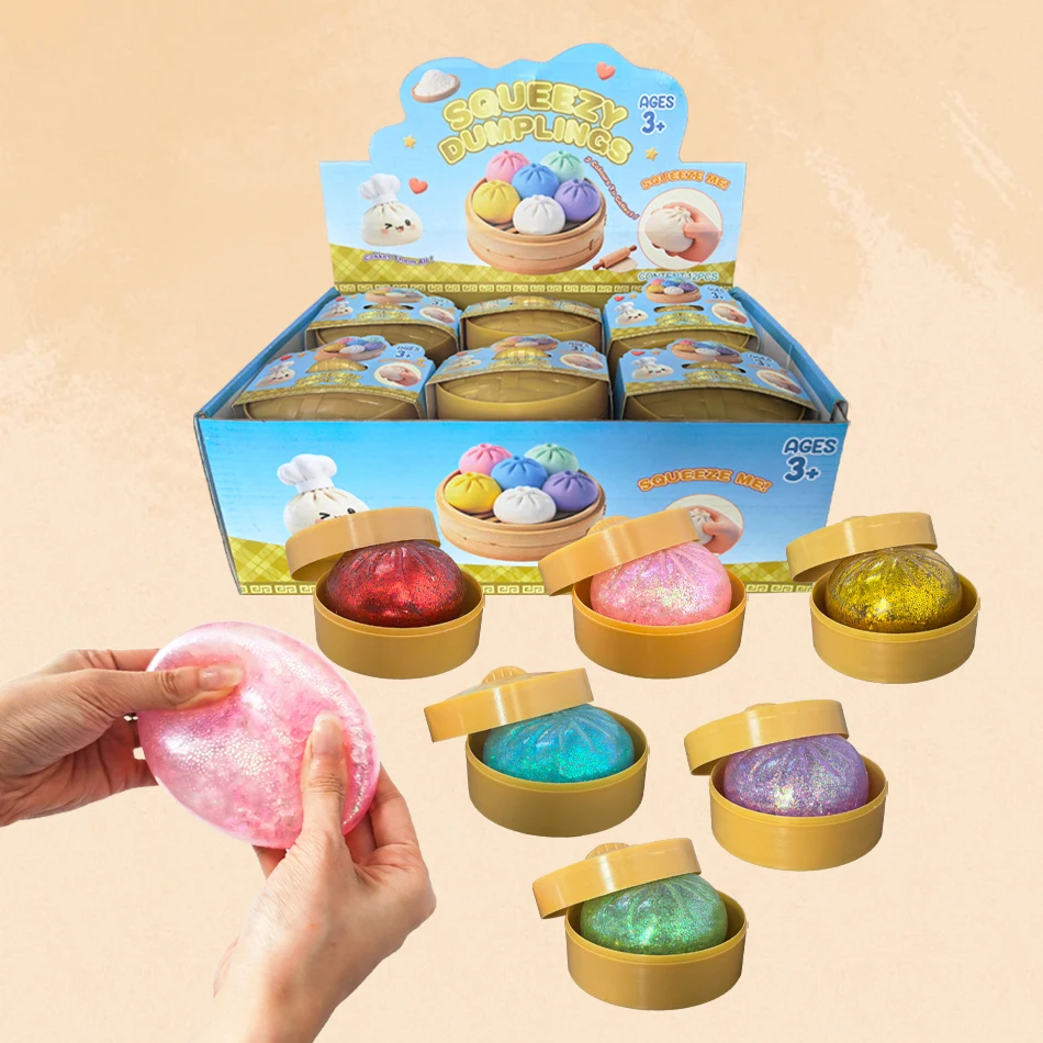 

Красочные имитационные мячи-антистресс в форме пельменей: расслабляющие, снимающие тревогу, многоразовые, высокоэластичные, игрушка-антистресс для снятия напряжения, подарок