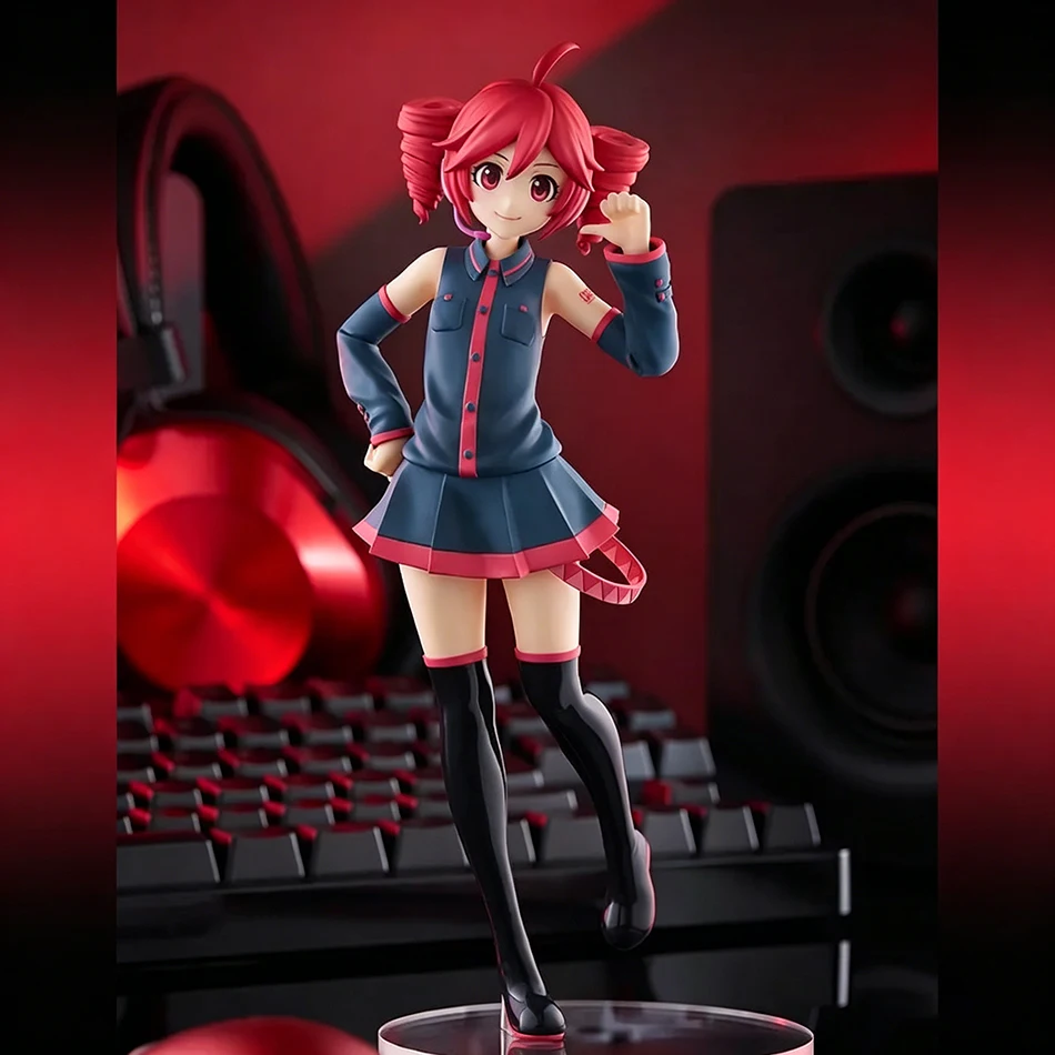 2026 Original Bandai Utau Kasane Teto Premium Chokonose Actionfigur PVC-Modell Sammlerstück Anime-Figur für Kinder Weihnachtsgeschenk – Detail 4