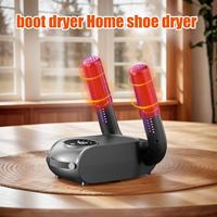 Boot Dryer Folding Shoe Drying Machine Portable Quiet Sneakers Dryer With Timer For Sock Hat Glove Laundry Work Dorm Home Travel