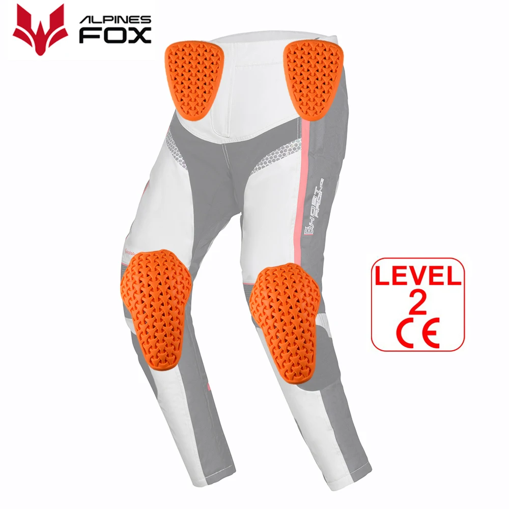 CE livello 2 certificato moto equipaggiamento protettivo inserto protezione del ginocchio addensare morbido Motocross pantaloni protezione