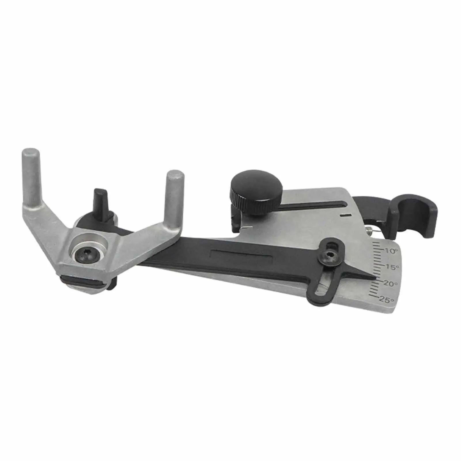 Angle Adjuster for Knives Black and Silver Durable Metal Sharpening Tool for Professional Kitchen Use