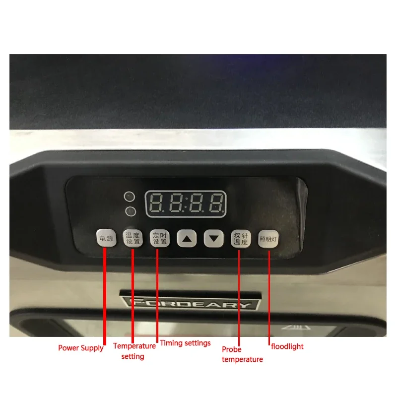 รีโมทคอนโทรลไฟฟ้าเศษไม้เนื้อสัตว์การใช้งาน Smokehouse เตาอบ/ไส้กรอกขนาดเล็กปลารมควันเบคอนเตา