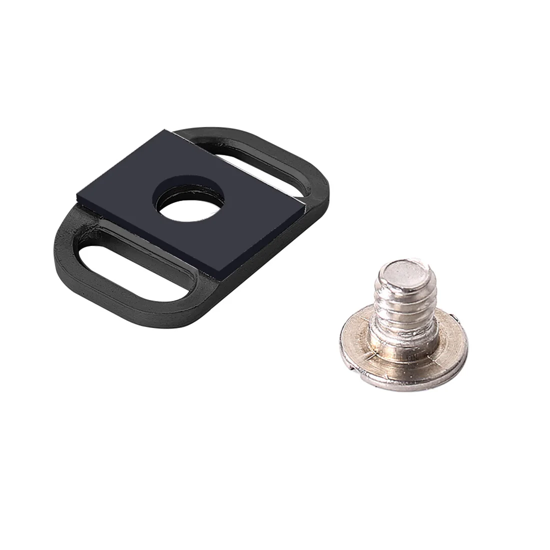 1x 1/4" Schraube Schnellwechselplatte Untermontageadapter SLR Kamera Armband Hals Schultergurt Sicherheitsumwandlung Schnallenteile – Detail 4