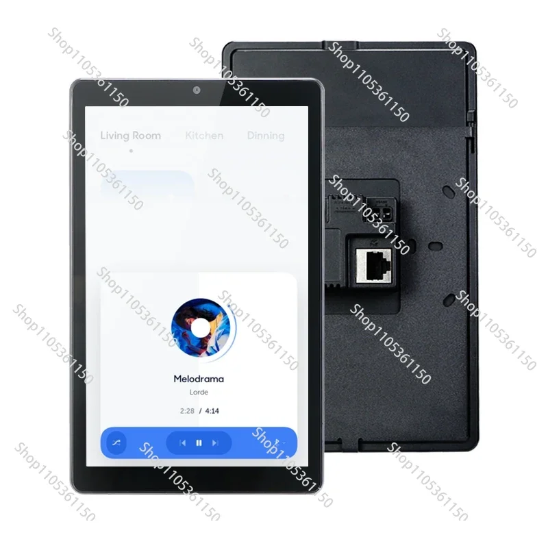 YC-SM08P 8-inch In-wall Industrial Android Tablet Support 86-size Box POE RJ45 WiFi