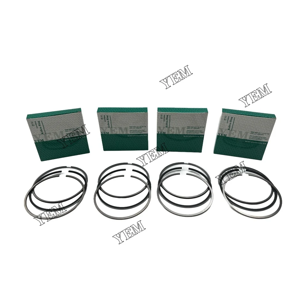 4 Set For Kubota Piston Ring Set STD V1505 V1505-E D1105 D1305 4D78 16292-21050 78mm 78*2HK+1.5+4mm