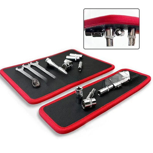 Imagen 1 del producto 3. ¡Puente de eficiencia! Almohadilla organizadora de herramientas magnética: soporte de pared, encontrar herramientas al instante, banco transparente ¡rápido!