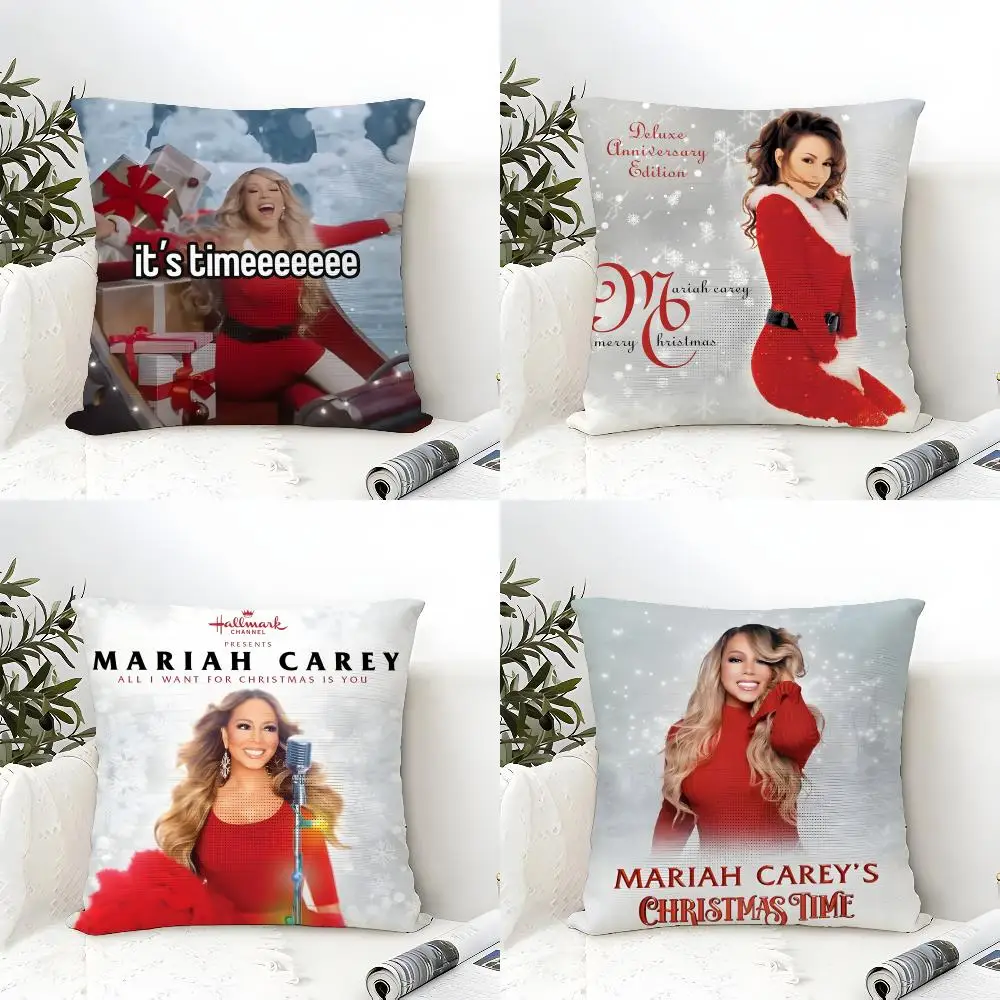 All I Want for Christmas ls You Pillow Case linen pillow case sofa home decor cushion cover cushion cove