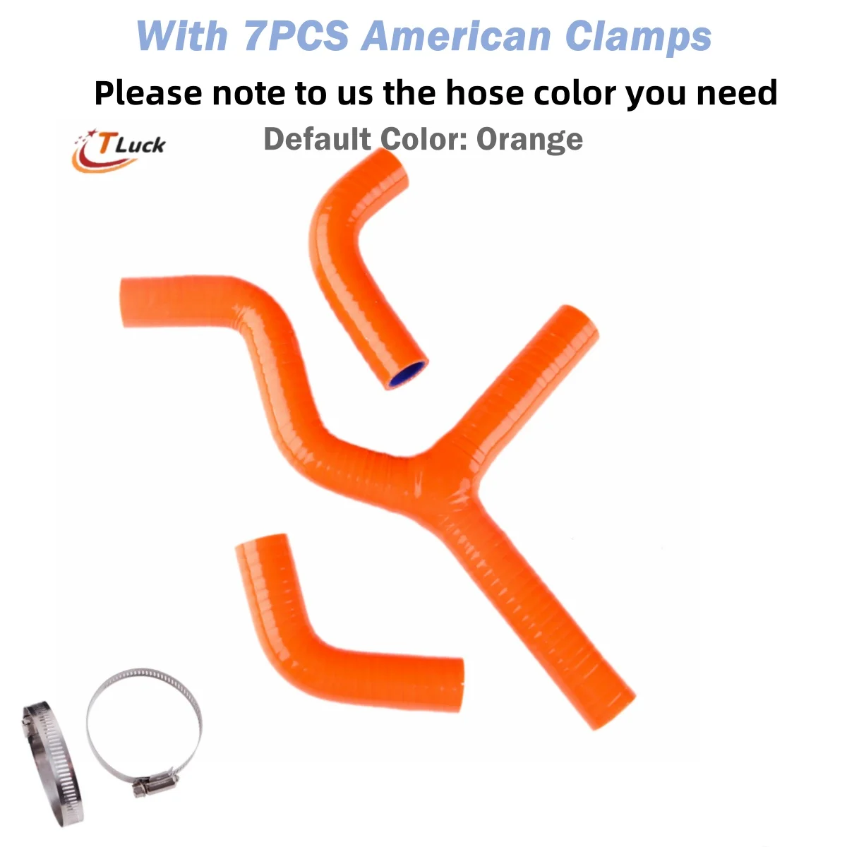3PCS For KTM 450SX 525SX 2003-2006 Silicone Radiator Water Coolant Tubes Hose Pipe Kit