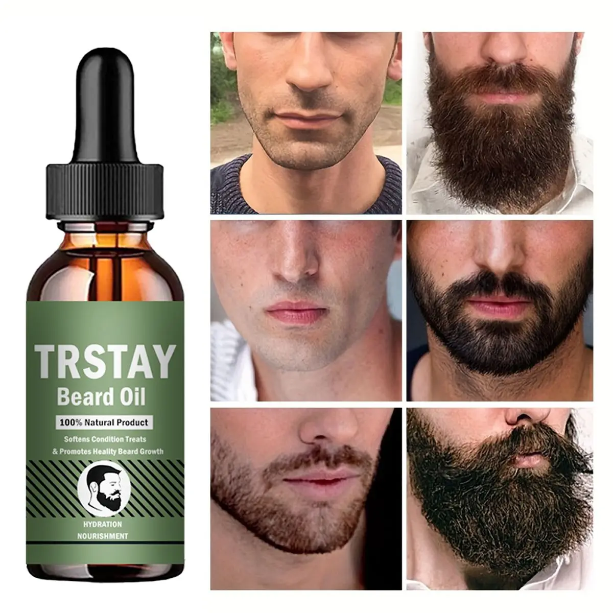 

30ML Beard Regeneration Oil Beard Growth Anti Alopecia Hair Growth Oils Essence