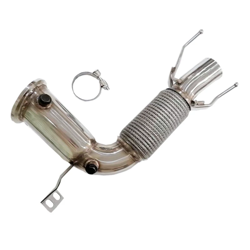 High flow Pipes Exhaust Pipes branch downpipe Exhaust Pipe with catalyst for BMW Mini F56 cooper S 2014 onwards