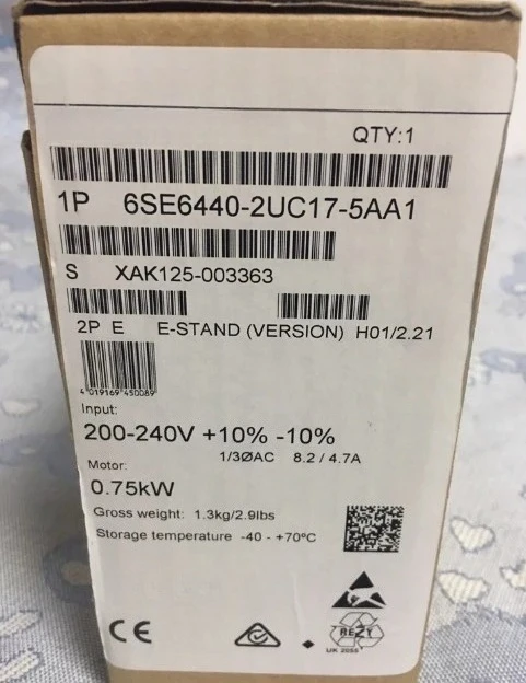 

Brand New Original 6SE6440-2UD17-5AA1 in box Fast delivery