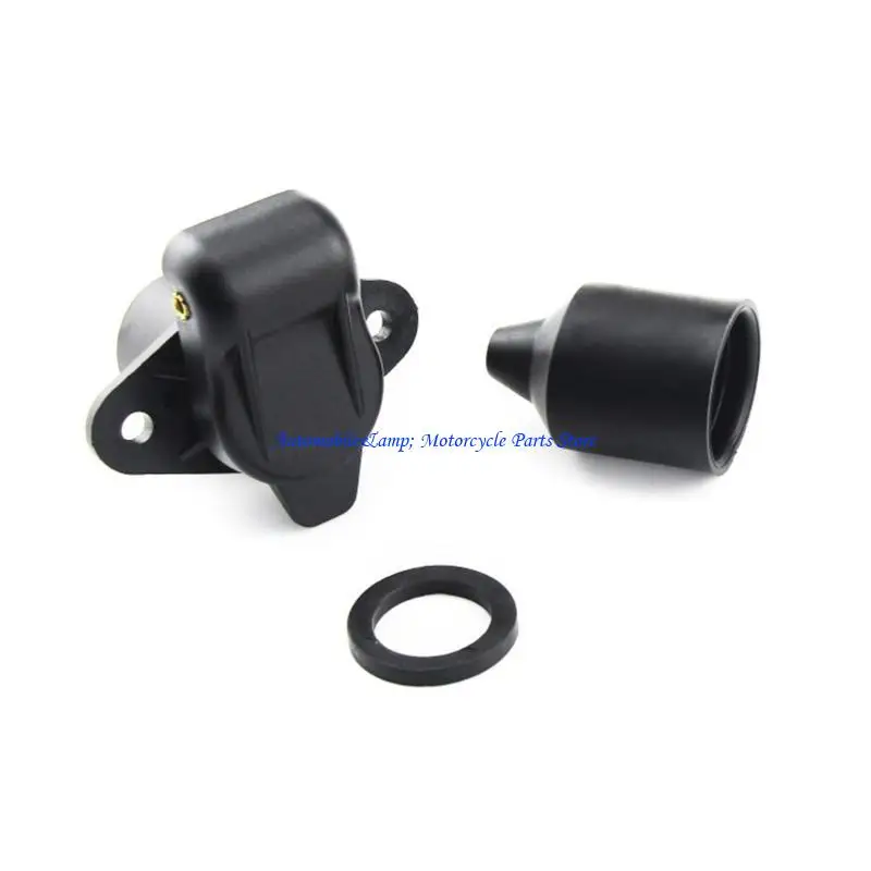H7BD Tractor 3 Pin Plug Socket Trailer Plug Socket 3 Pin used for Trailer Truck RVs