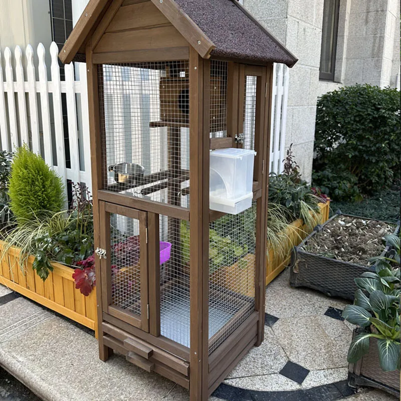 Large Cage Cages Birds Luxury Cages House Outdoor Parrots Bird Breeding Parrot Transfer Hamster Bathtub gaiola Rabbits Transport