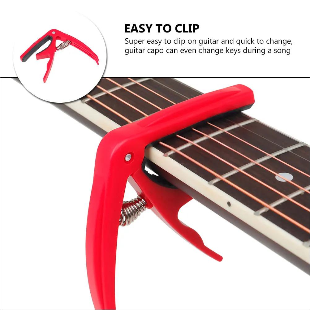 

Capo Quick Release Guitar Ukulele Accessories for Classical Uke Metal Acoustic Man